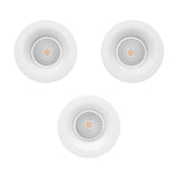 Kamarne LED Downlight 14.4W 8.8cm Set of 3 - White