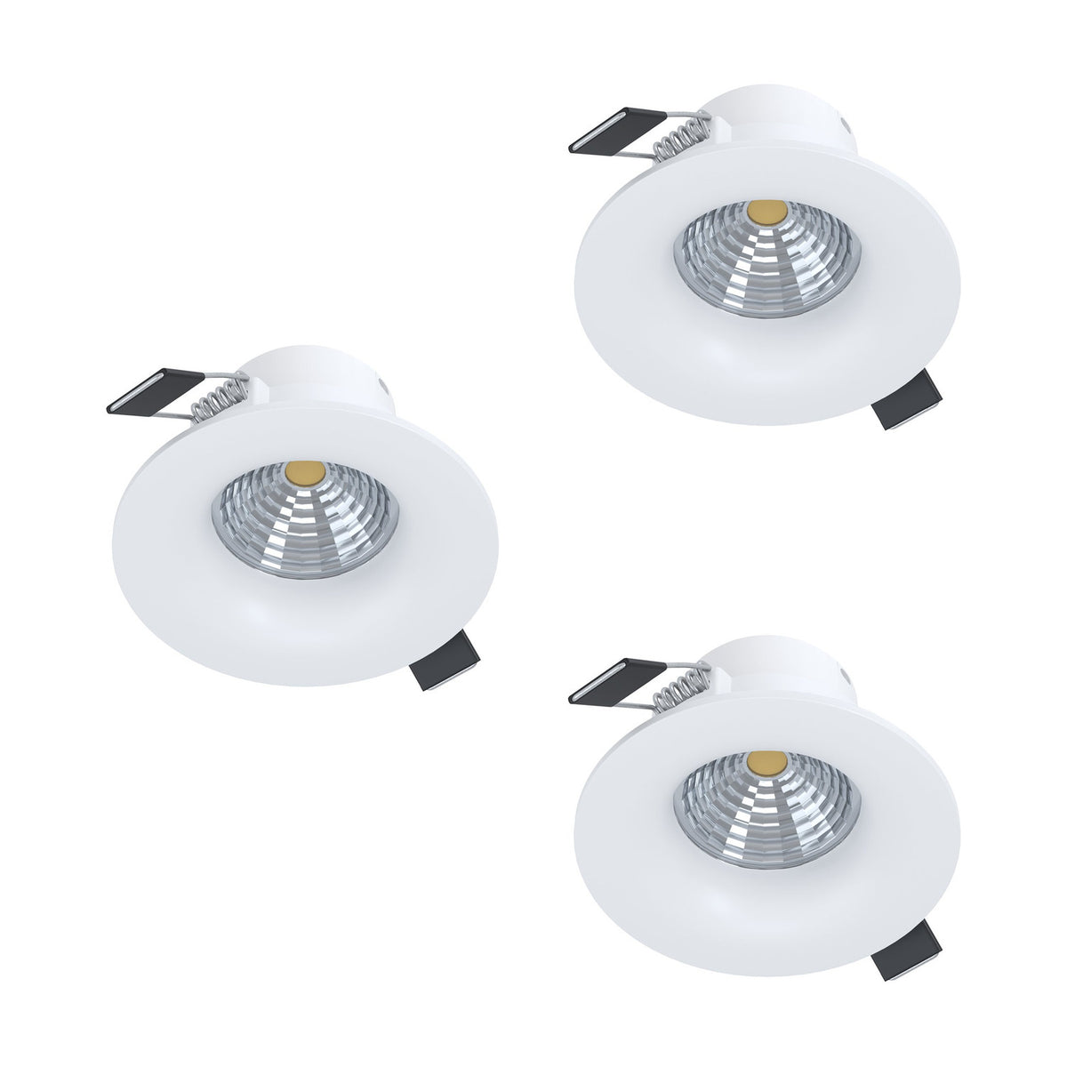 Kamarne LED Downlight 14.4W 8.8cm Set of 3 - White