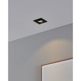 Kamarne LED Downlight 8.8 x 8.8cm - Black