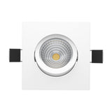 Kamarne LED Downlight 8.8 x 8.8cm Warm White - White