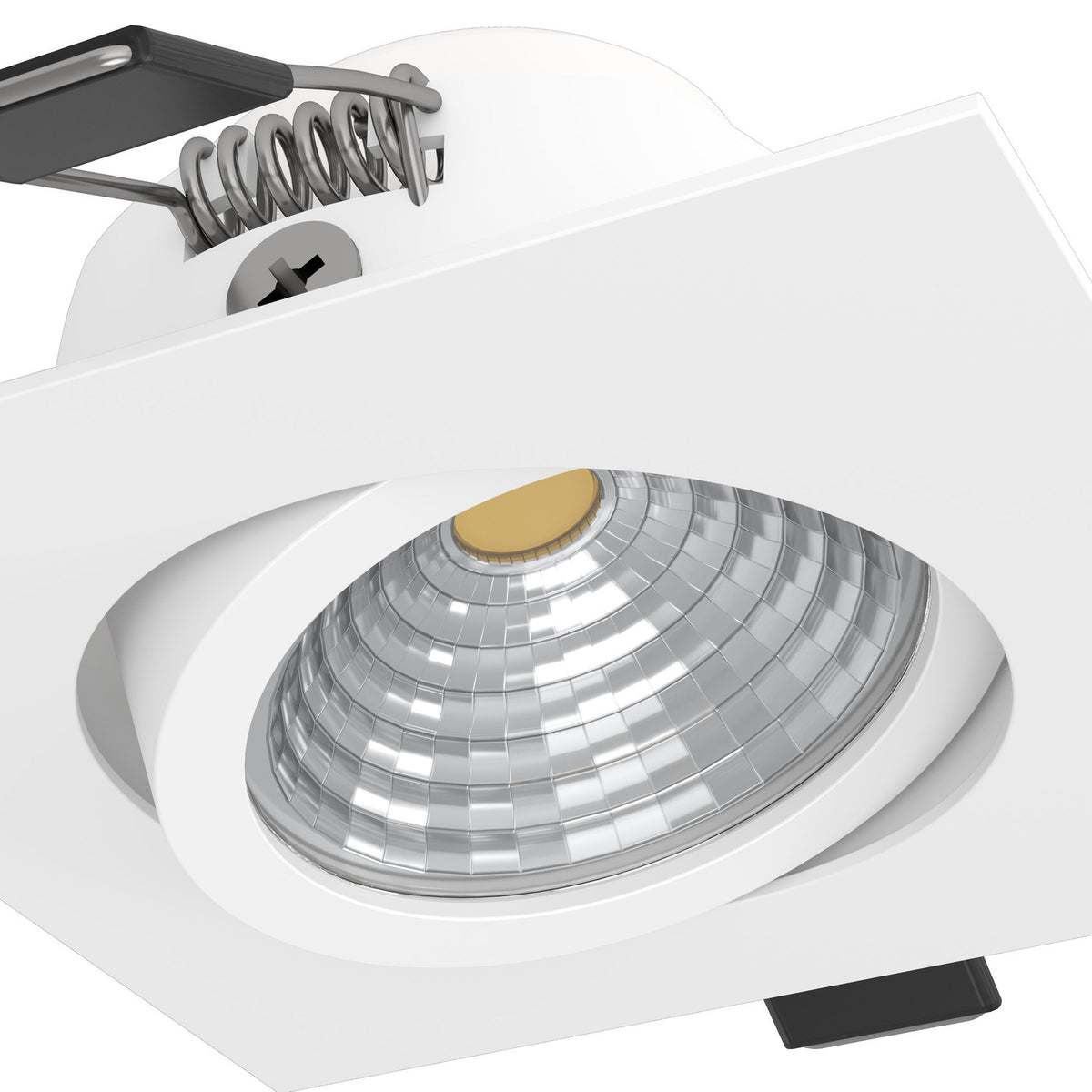 Kamarne LED Downlight 8.8 x 8.8cm Warm White - White