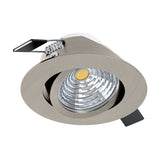 Kamarne LED Downlight 8.8cm Cool White 98307 - Satin Nickel
