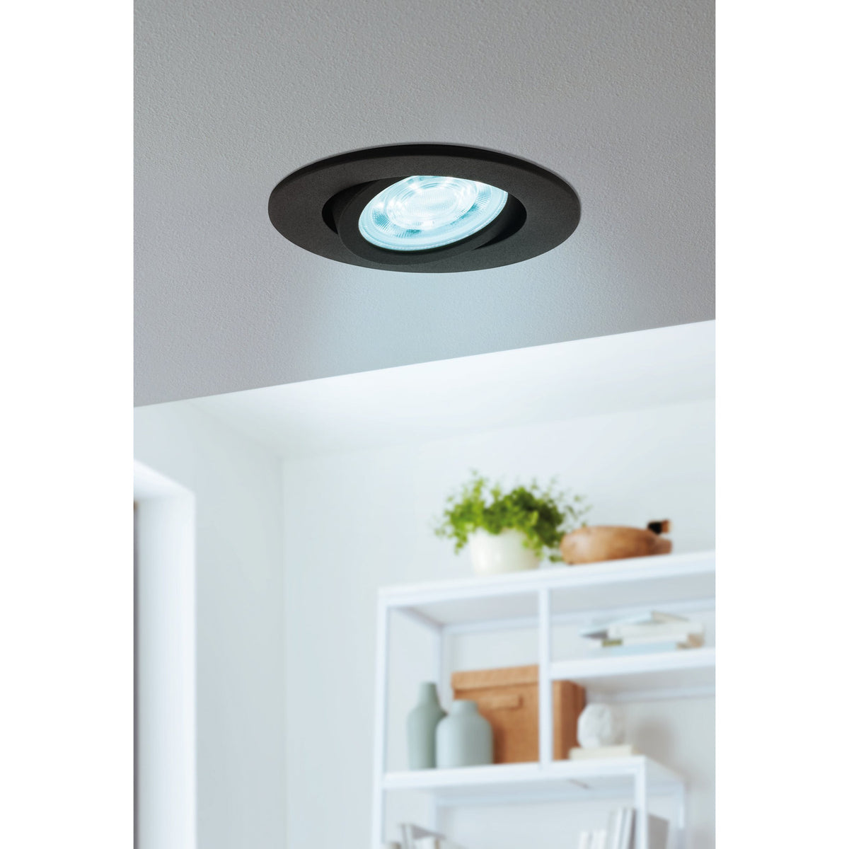 Kamarne Smart Colour Changing LED Downlight - Black