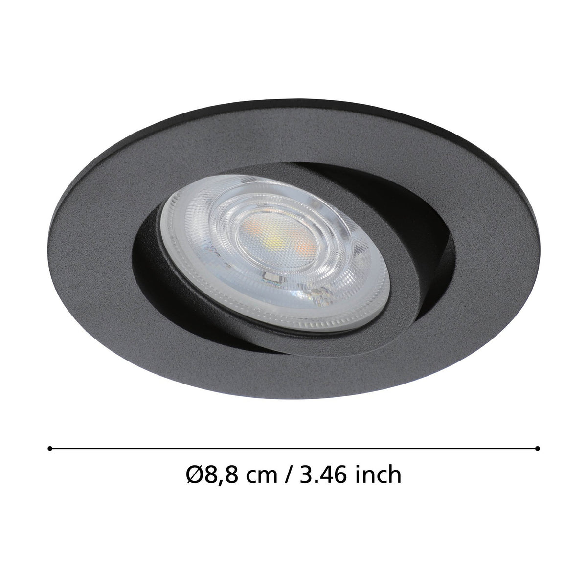 Kamarne Smart Colour Changing LED Downlight - Black
