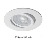 Kamarne Smart Colour Changing LED Downlight - White