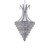 Kanya 40cm 8 Light Crystal Chandelier - Polished Chrome