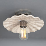 Kapok Ceramic Ceiling Light - Marbled