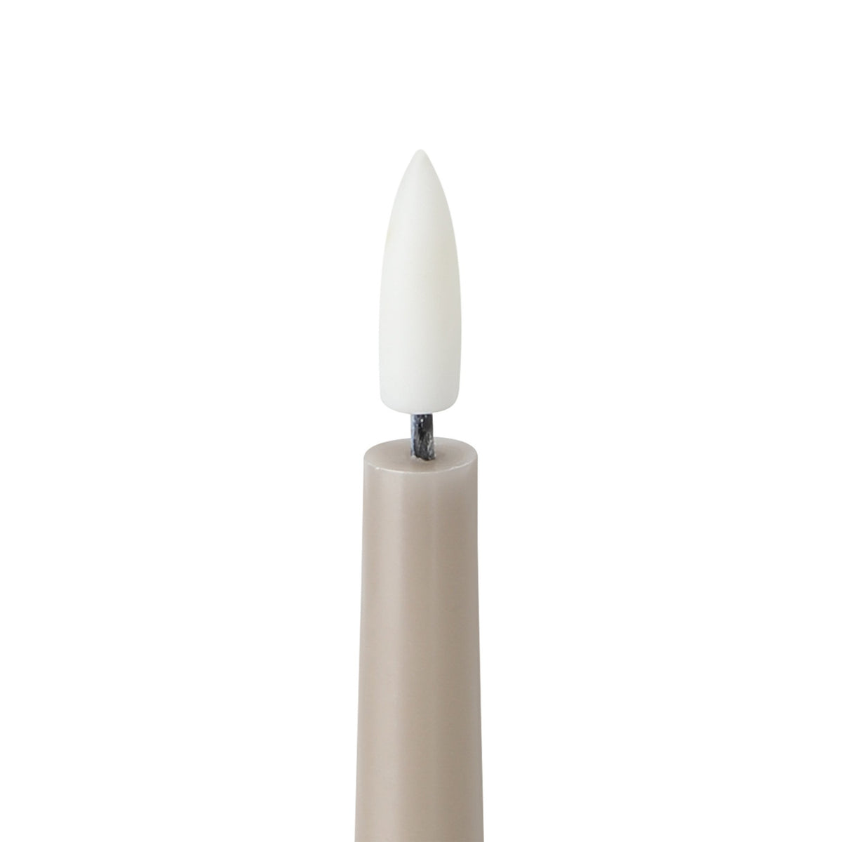 Kavieng LED Candle Set of 2 - Taupe