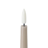 Kavieng LED Candle Set of 2 - Taupe