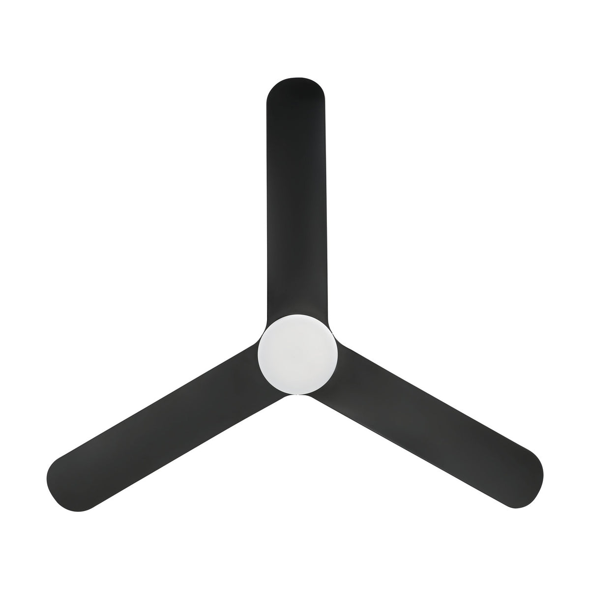 Kawana Ceiling Fan with Light - Matt Black