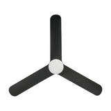 Kawana Ceiling Fan with Light - Matt Black