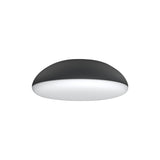 Kazz 4 Light Flush Ceiling Light - Black
