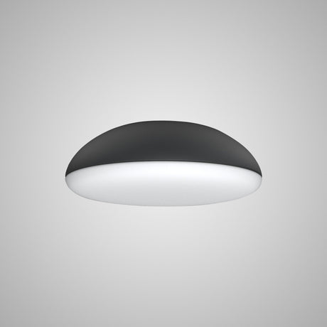 Kazz 4 Light Flush Ceiling Light - Black
