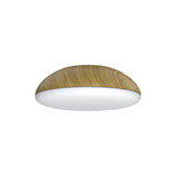 Kazz 4 Light Flush Ceiling Light - Light Brown