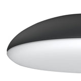 Kazz 6 Light Flush Ceiling Light - Black