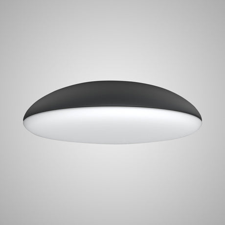 Kazz 6 Light Flush Ceiling Light - Black