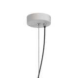 Kazz Small Round 4 Light Pendant Light - White
