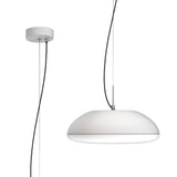 Kazz Small Round 4 Light Pendant Light - White