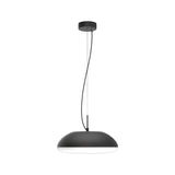 Kazz Small Round 4 Light Pendant Light - Black