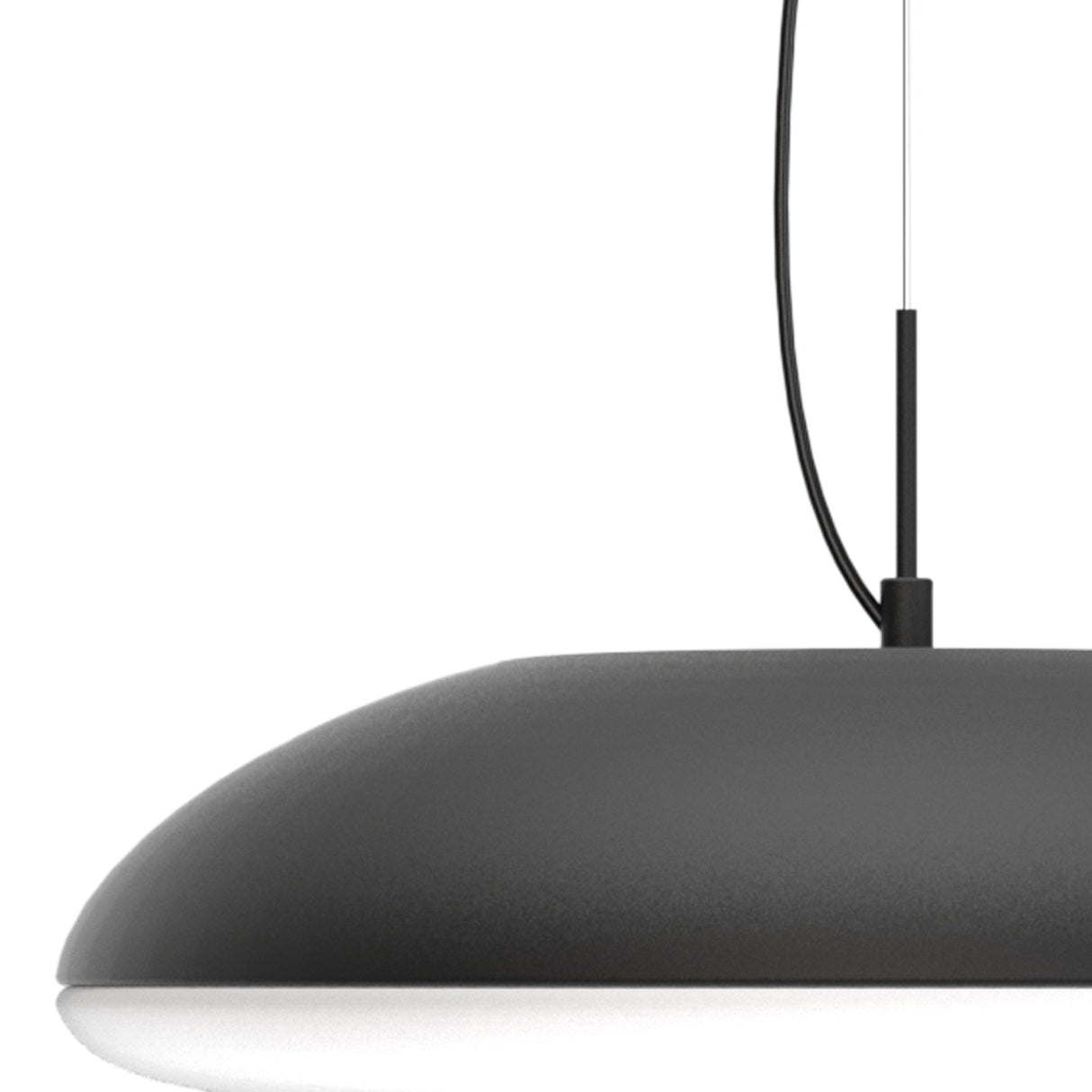Kazz Small Round 4 Light Pendant Light - Black