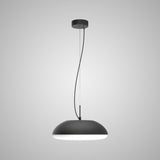 Kazz Small Round 4 Light Pendant Light - Black