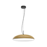 Kazz Large Round 6 Light Pendant Light - Brown