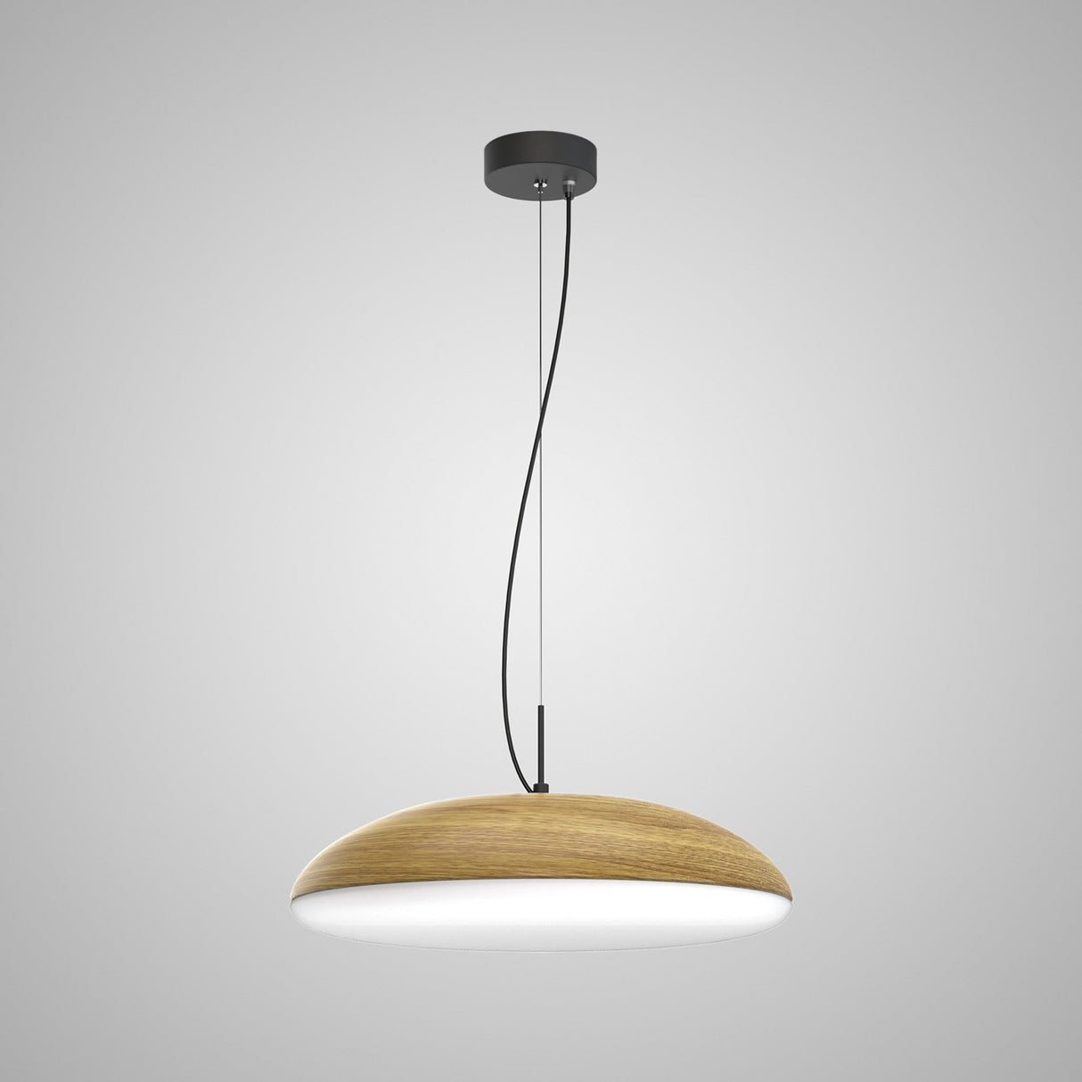 Kazz Large Round 6 Light Pendant Light - Brown