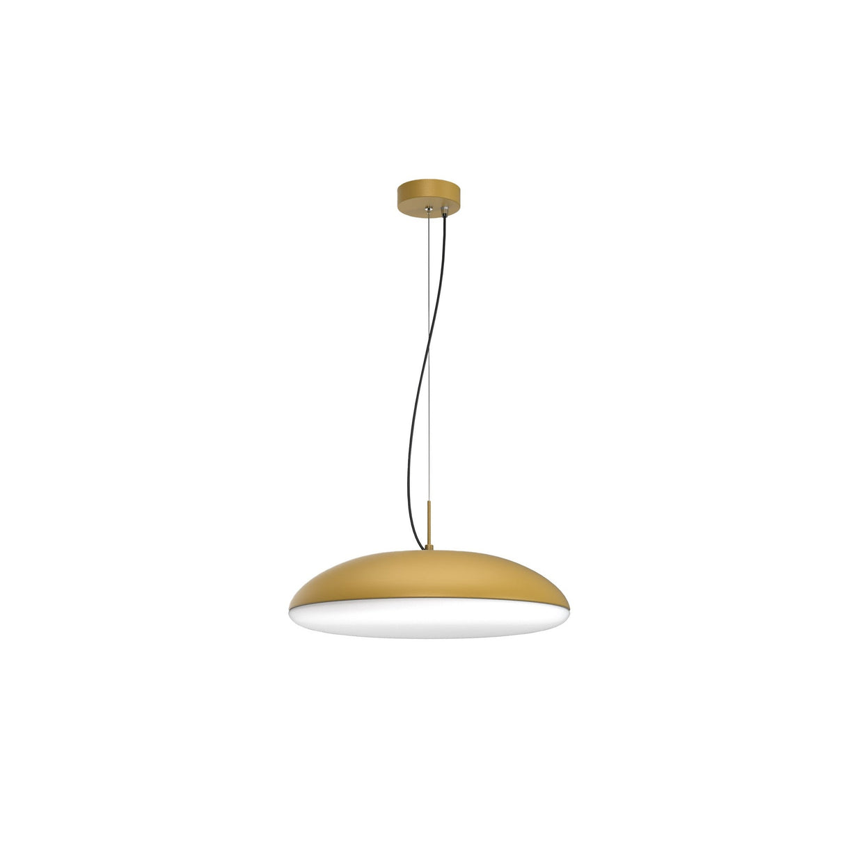 Kazz Large Round 6 Light Pendant Light - Gold