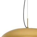 Kazz Large Round 6 Light Pendant Light - Gold