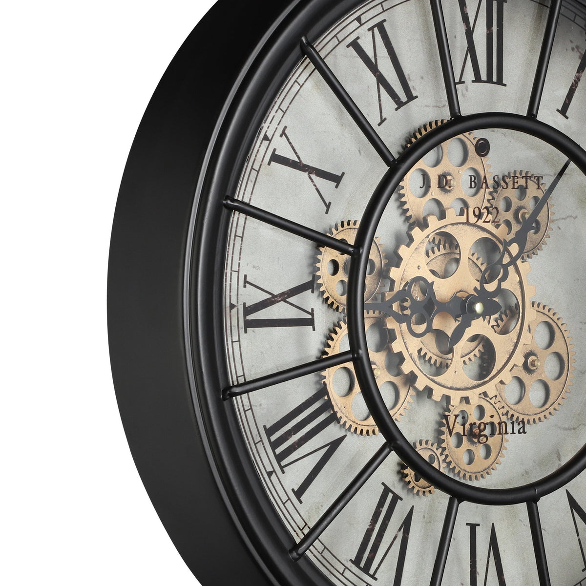 Kenema Wall Clock - Black & White
