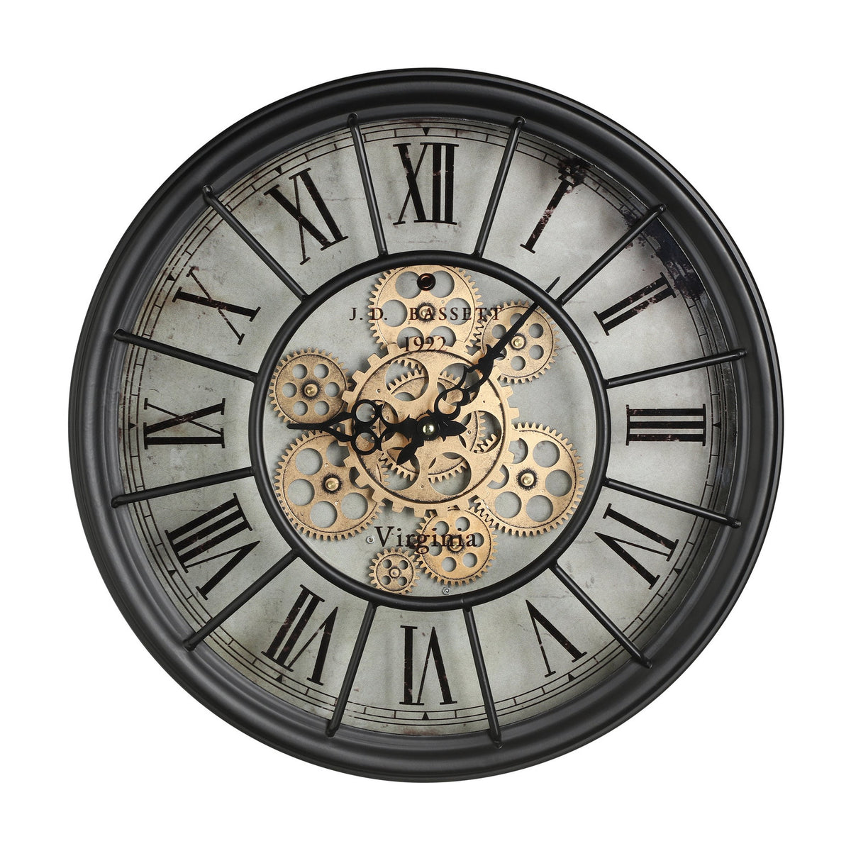 Kenema Wall Clock - Black & White
