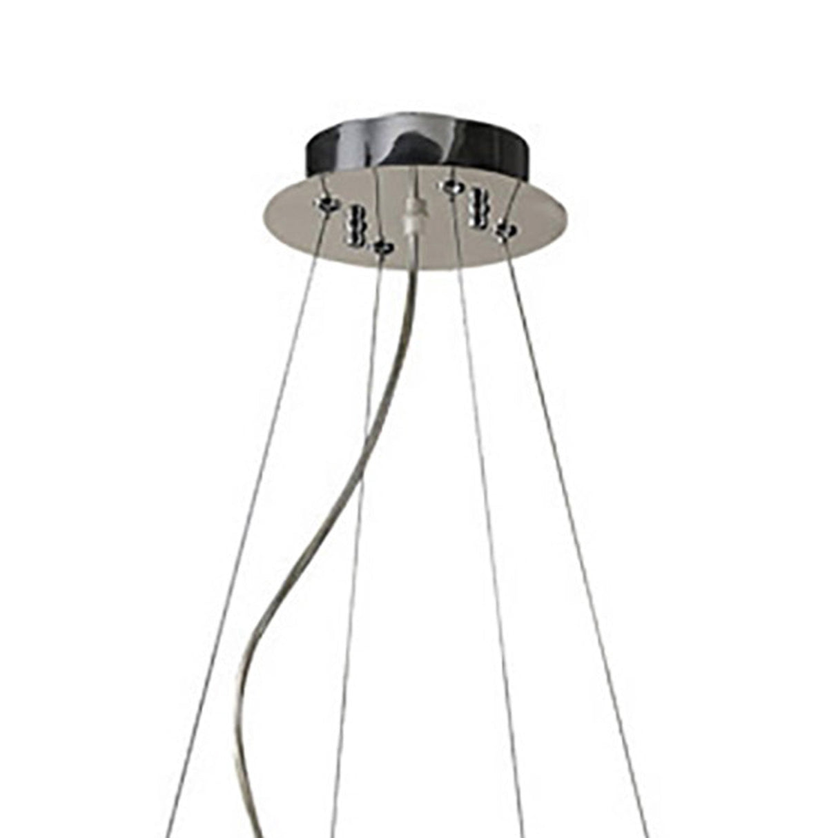 Kenzie 66cm G4 16 Light Crystal Suspension Light - Polished Chrome