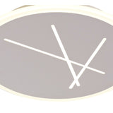 Kenzo LED Flush Ceiling Light 4000K 30W - Sand White