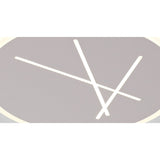 Kenzo LED Flush Ceiling Light 4000K 30W - Sand White