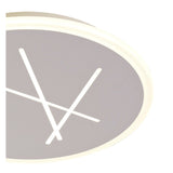 Kenzo LED Flush Ceiling Light 4000K 30W - Sand White