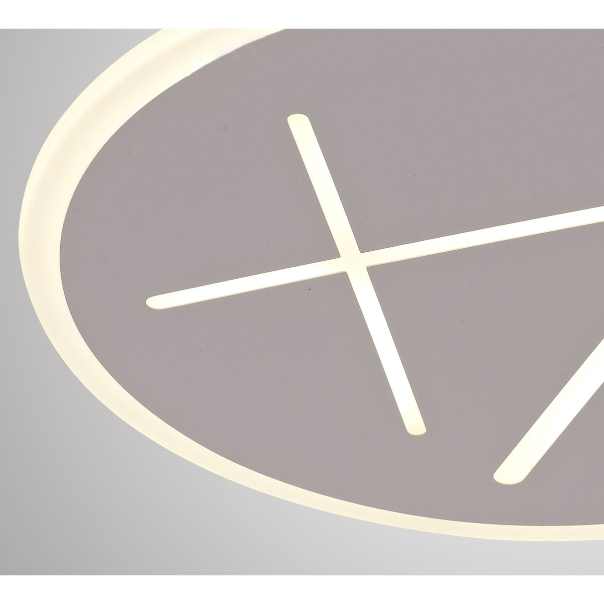 Kenzo LED Flush Ceiling Light 4000K 40W - Sand White