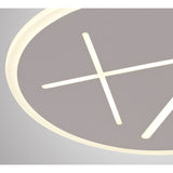 Kenzo LED Flush Ceiling Light 4000K 40W - Sand White