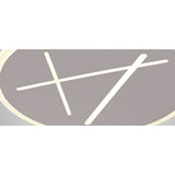 Kenzo LED Flush Ceiling Light 4000K 40W - Sand White