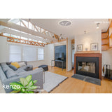 Kenzo LED Flush Ceiling Light 4000K 40W - Sand White