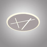 Kenzo LED Flush Ceiling Light 4000K 40W - Sand White