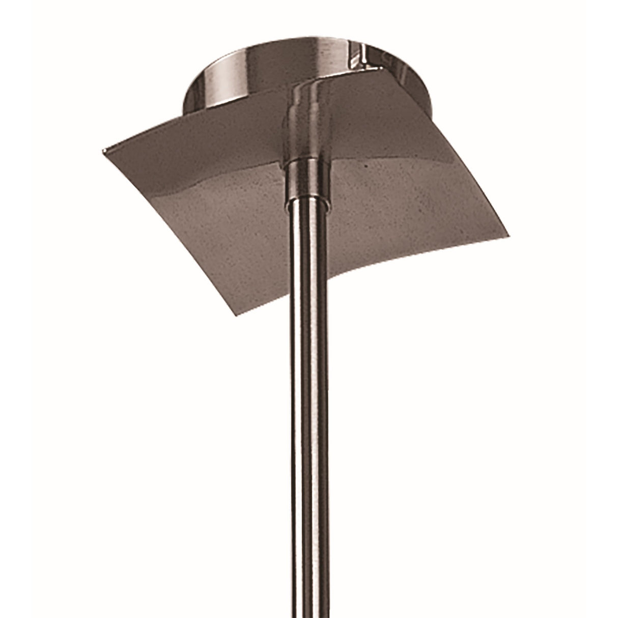 Keops 49cm Telescopic 4 Light Chandelier/Semi-Flush - Nickel