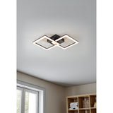 Kermora LED Panel Light Cool White - Black