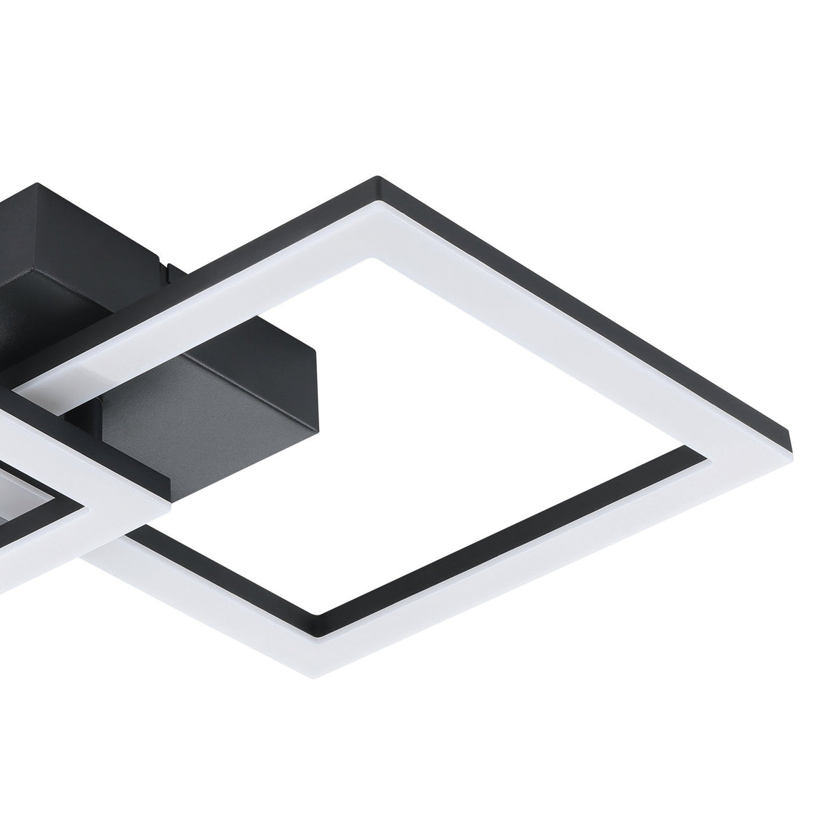 Kermora LED Panel Light Cool White - Black