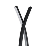Keselle LED Floor Lamp - Black