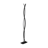 Keselle LED Floor Lamp - Black