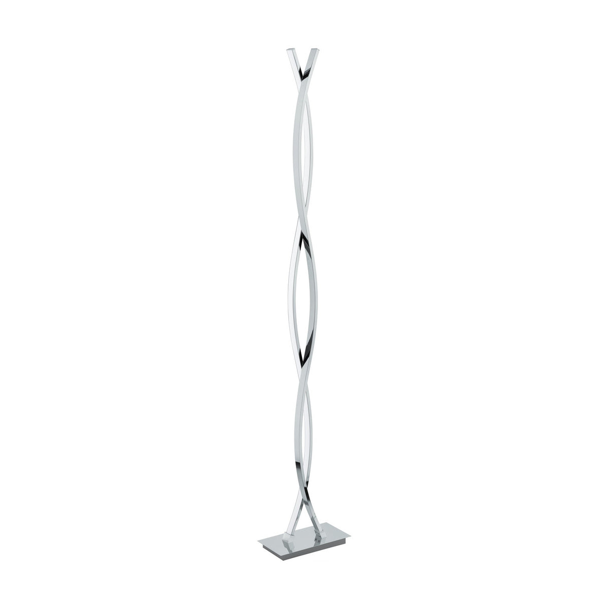 Keselle LED Floor Lamp - Chrome