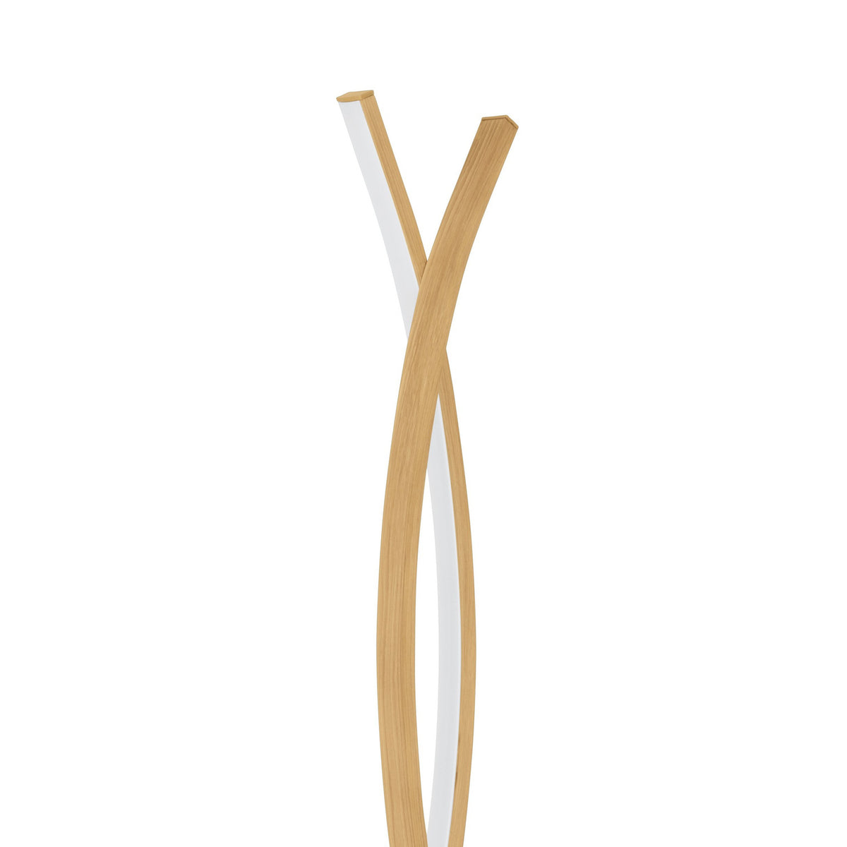 Keselle LED Floor Lamp - Light Brown