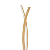Keselle LED Floor Lamp - Light Brown