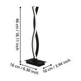 Keselle LED Table Lamp - Black