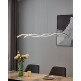 Keselle Pendant Light 120cm - Chrome